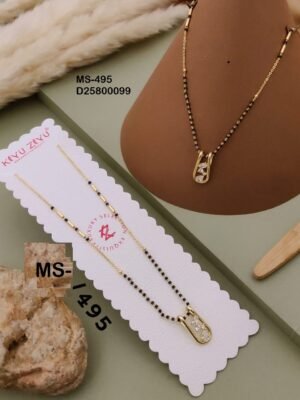 MS-495 Anti Tarnish Impoted Gold Plated  Mangalsutra