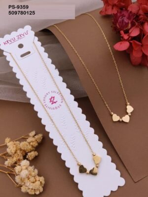 PS-9359 Anti-Tarnish Stainless Steel Daily Wear Necklace