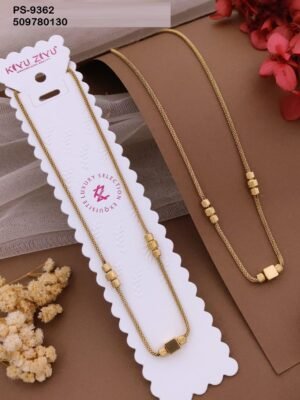 PS-9362 Anti-Tarnish Stainless Steel Daily Wear Necklace