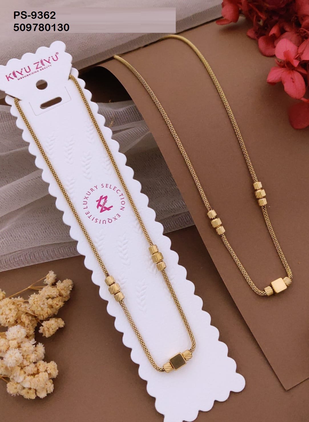 PS-9362 Anti-Tarnish Stainless Steel Daily Wear Necklace