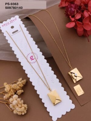 PS-9363 Anti-Tarnish Stainless Steel Daily Wear Necklace