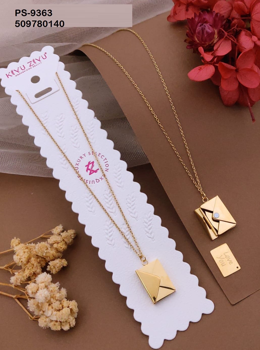 PS-9363 Anti-Tarnish Stainless Steel Daily Wear Necklace