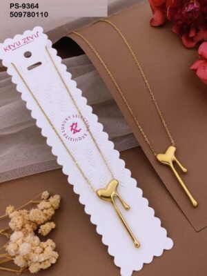PS-9364 Anti-Tarnish Stainless Steel Daily Wear Necklace