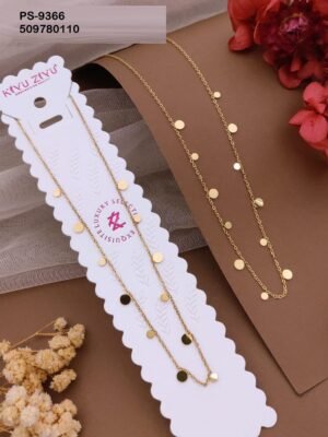 PS-9366 Anti-Tarnish Stainless Steel Daily Wear Necklace