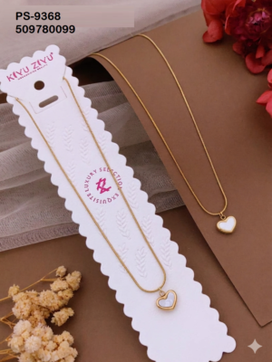 PS-9368 Anti-Tarnish Stainless Steel Daily Wear Necklace
