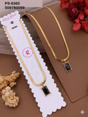 PS-9370 Anti-Tarnish Stainless Steel Daily Wear Necklace