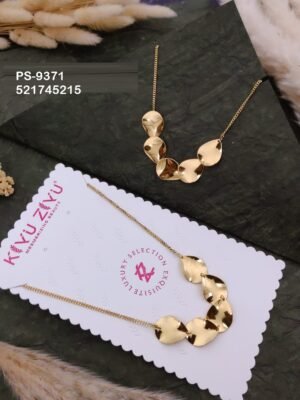 PS-9371_A Anti-Tarnish Stainless Steel Western Necklace Necklace
