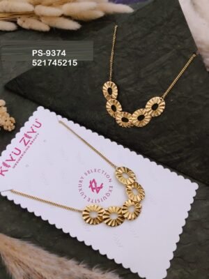 PS-9374 Anti-Tarnish Stainless Steel Western  Necklace