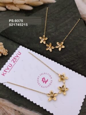 PS-9375 Anti-Tarnish Stainless Steel Western  Necklace