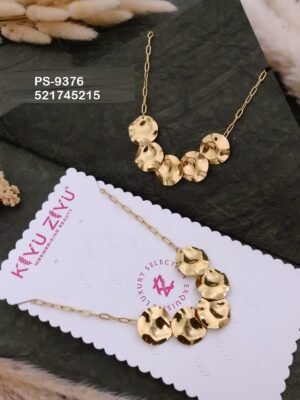 PS-9376 Anti-Tarnish Stainless Steel Western  Necklace