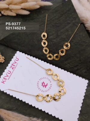 PS-9377 Anti-Tarnish Stainless Steel Western  Necklace