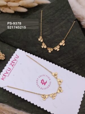 PS-9378 Anti-Tarnish Stainless Steel Western  Necklace