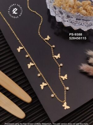 PS-9388 Anti-Tarnish Stainless Steel Daily Wear Necklace
