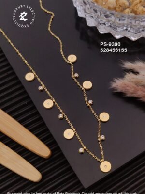 PS-9390 Anti-Tarnish Stainless Steel Daily Wear Necklace