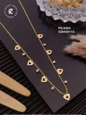 PS-9393 Anti-Tarnish Stainless Steel Daily Wear Necklace