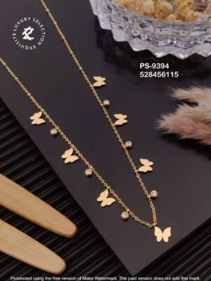 PS-9394 Anti-Tarnish Stainless Steel Daily Wear Necklace