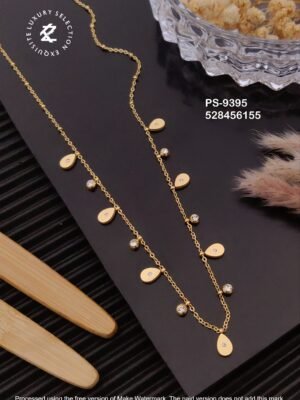 PS-9395 Anti-Tarnish Stainless Steel Daily Wear Necklace
