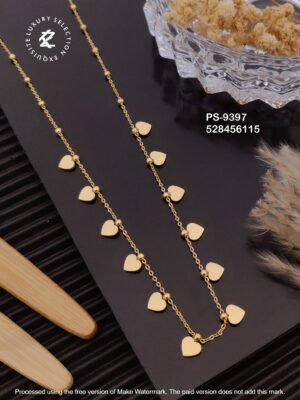 PS-9397 Anti-Tarnish Stainless Steel Daily Wear Necklace