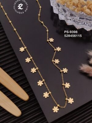 PS-9398 Anti-Tarnish Stainless Steel Daily Wear Necklace