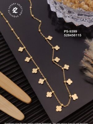 PS-9399 Anti-Tarnish Stainless Steel Daily Wear Necklace