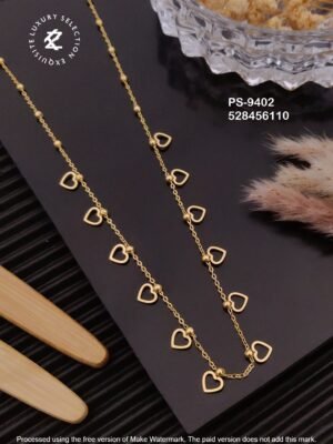 PS-9402 Anti-Tarnish Stainless Steel Daily Wear Necklace