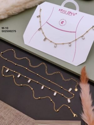 W-10 Anti-Tarnish Stainless Steel  Waist Chain