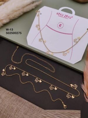 W-13 Anti-Tarnish Stainless Steel  Waist Chain