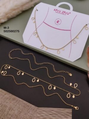 W-3 Anti-Tarnish Stainless Steel  Waist Chain