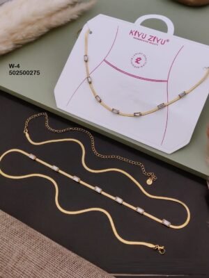W-4 Anti-Tarnish Stainless Steel  Waist Chain