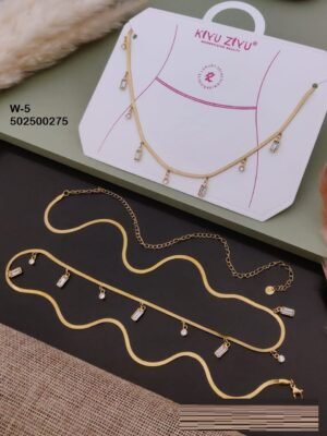 W-5 Anti-Tarnish Stainless Steel  Waist Chain