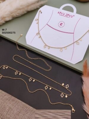 W-7 Anti-Tarnish Stainless Steel  Waist Chain