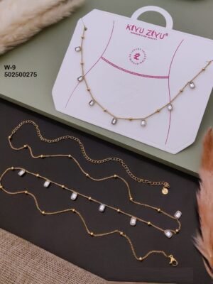 W-9 Anti-Tarnish Stainless Steel  Waist Chain