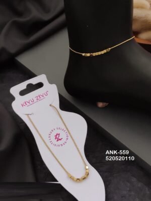 ANK-559 Anti-Tarnish Stainless Steel Singel Piece  Anklets