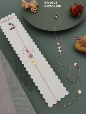 BR-9605 Anti-Tarnish Stainless Steel  Chain Bracelets