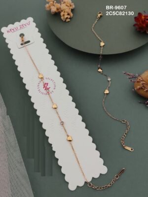 BR-9607 Anti-Tarnish Stainless Steel  Chain Bracelets