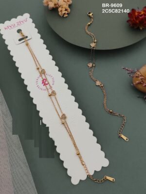 BR-9609 Anti-Tarnish Stainless Steel  Chain Bracelets