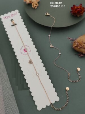 BR-9612 Anti-Tarnish Stainless Steel  Chain Bracelets