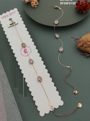 BR-9618 Anti-Tarnish Stainless Steel  Chain Bracelets