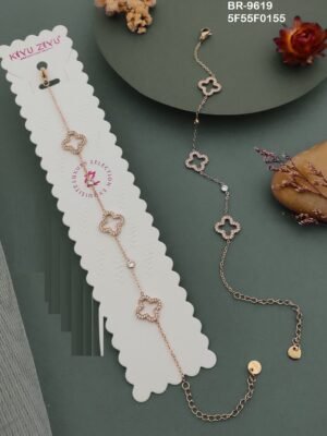 BR-9619 Anti-Tarnish Stainless Steel  Chain Bracelets
