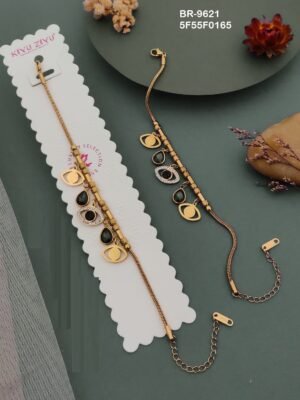 BR-9621 Anti-Tarnish Stainless Steel  Chain Bracelets