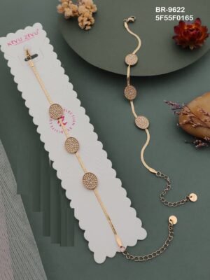 BR-9622 Anti-Tarnish Stainless Steel  Chain Bracelets