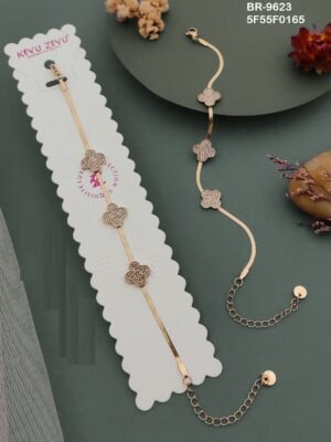 BR-9623 Anti-Tarnish Stainless Steel  Chain Bracelets