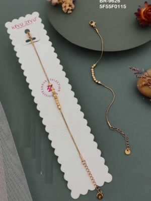 BR-9626 Anti-Tarnish Stainless Steel  Chain Bracelets