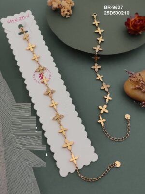 BR-9627 Anti-Tarnish Stainless Steel  Chain Bracelets