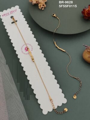 BR-9628 Anti-Tarnish Stainless Steel  Chain Bracelets