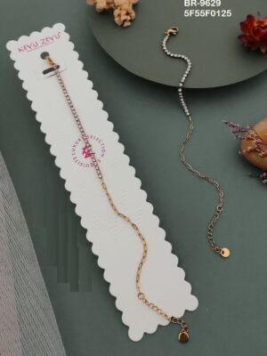BR-9629 Anti-Tarnish Stainless Steel  Chain Bracelets