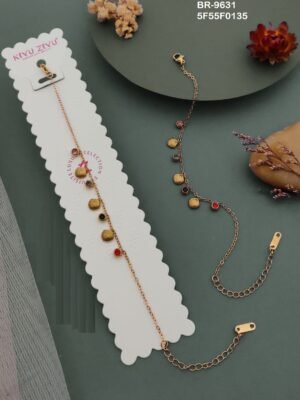 BR-9631 Anti-Tarnish Stainless Steel  Chain Bracelets