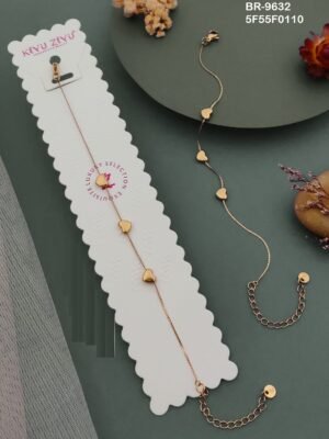 BR-9632 Anti-Tarnish Stainless Steel  Chain Bracelets