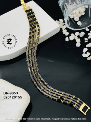 BR-9853 Anti-Tarnish Stainless Steel Tennis  Chain Bracelets