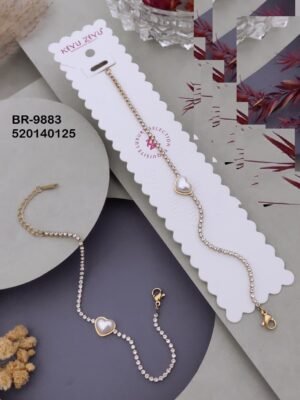 BR-9883 Anti-Tarnish Stainless Steel  Chain Bracelets